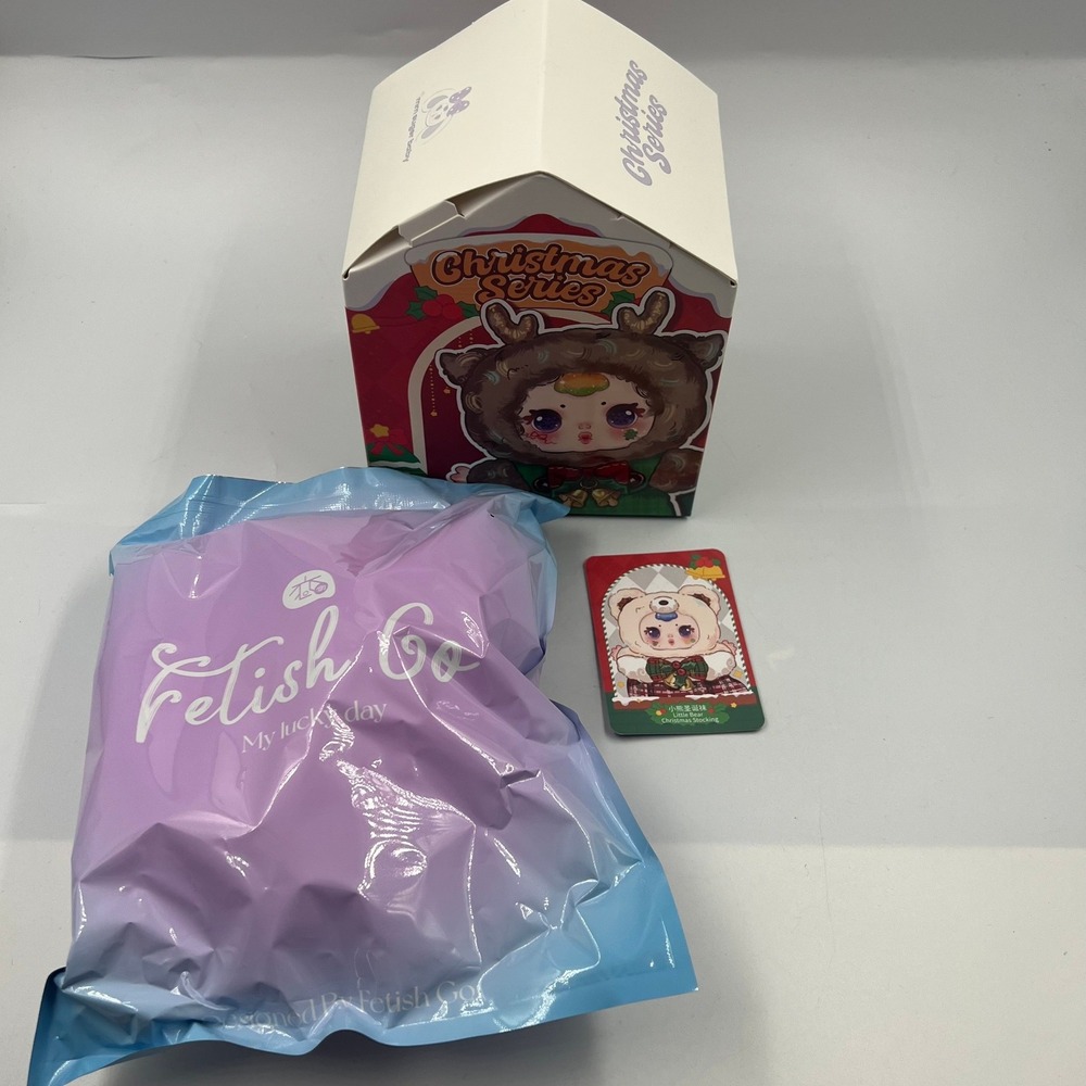Fetish Go MM Sugar Baby Christmas Series Little Bear Christmas Stocking Plush
